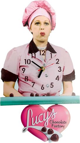 I Love Lucy Swinging Emblem Clock in Saudi Arabia