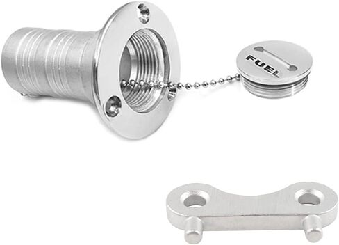 2 قطعة غطاء الغاز قارب مفتاح الفولاذ المقاوم للصدأ الغاز خزان الوقود المياه سطح السفينة حشو مفتاح الغيار لليخوت مركبة بحرية in Kuwait