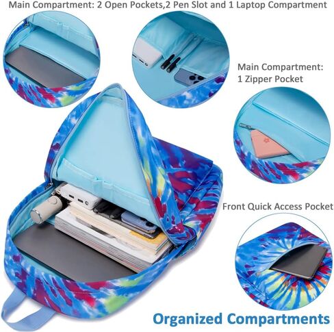 Meisohua School Backpack for Teens Girls Boys Backpack for Elementary Middle School Bookbag for Kids Backpack Lunch Bag Set in Saudi Arabia