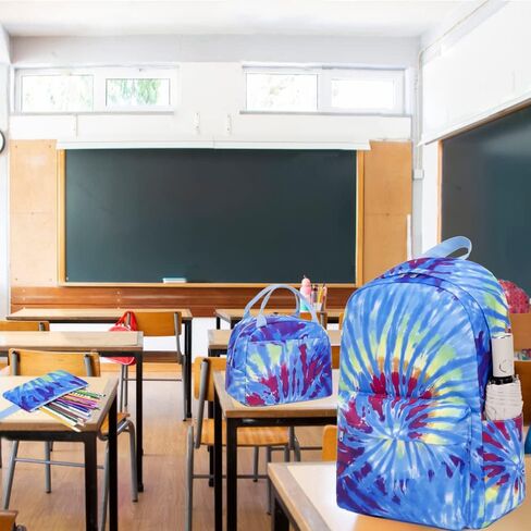 Meisohua School Backpack for Teens Girls Boys Backpack for Elementary Middle School Bookbag for Kids Backpack Lunch Bag Set in Saudi Arabia