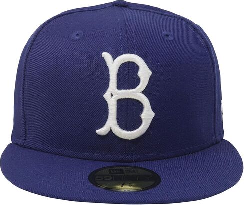New Era 59Fifty Hat Brooklyn Dodgers Cooperstown 1949 Wool Fitted Blue Headwear Cap in Saudi Arabia