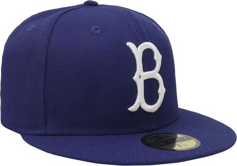 New Era 59Fifty Hat Brooklyn Dodgers Cooperstown 1949 Wool Fitted Blue Headwear Cap in Saudi Arabia