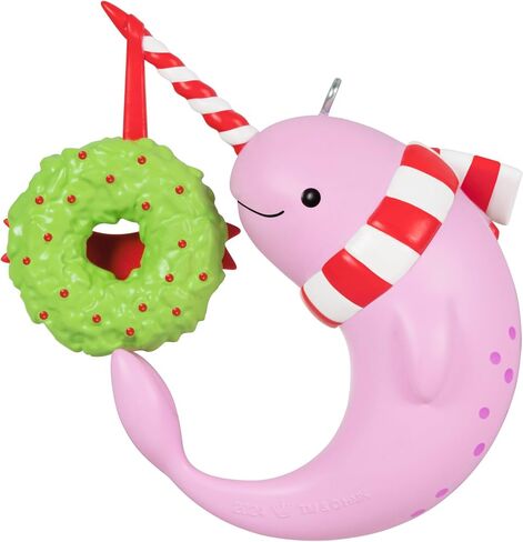 Hallmark Keepsake Christmas Ornament 2024, Great-Granddaughter Narwhal 2024, Family Gifts in Saudi Arabia