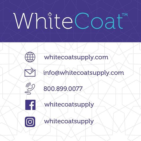 سماعة طبية مزدوجة الرأس ذات معطف أبيض، خفيفة الوزن وصوتية مع حافظة واقية - قلم جيت بلاك بلس LED لقياس حدقة العين in Kuwait