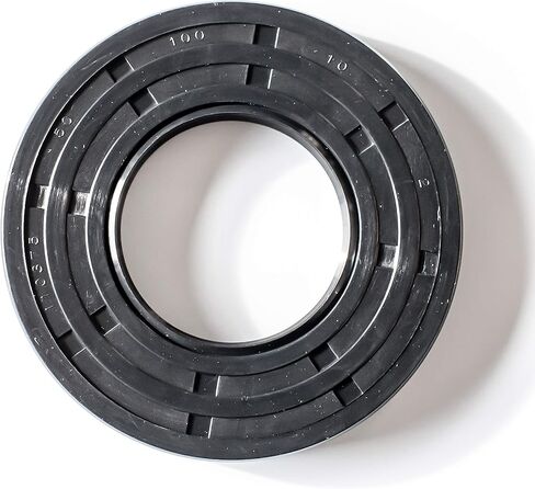 EAI ختم الزيت 50 مم × 100 مم × 10 مم TC شفة مزدوجة مع زنبرك. علبة معدنية مع طلاء مطاط النتريل in Kuwait