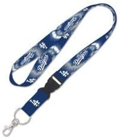 WinCraft Los Angeles Dodgers TDYE Lanyard w/detachable buckle 1"" in Saudi Arabia