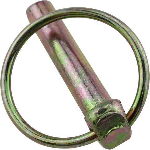 2PCS Pin Heavy Duty Pin Locking Pin Clip M6x45 Galvanised O Ring Safety Pin Suitable for Horticulture and Agriculture and Truck in Saudi Arabia