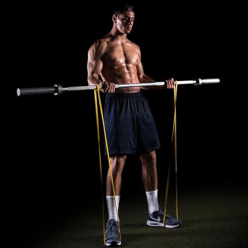 ProsourceFit Xfit Power Resistance Bands, Heavy Duty 41" Long for Cross-Training, Assisted Pull-Ups, Powerlifting, Mobility, Full Body Workouts, and Stretching in Kuwait