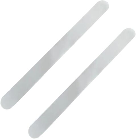 2 Pieces Transparent Tennis Racket Head Tape,Racquet Head Edge Guard,Racket Edge Protection Tape,Fit Perfectly Curved Edge,Badminton Racket Head Protector Sticker in Saudi Arabia