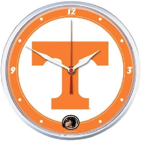 NCAA 2924471 University of Tennessee Round Wall Clock, 12.75" in Saudi Arabia