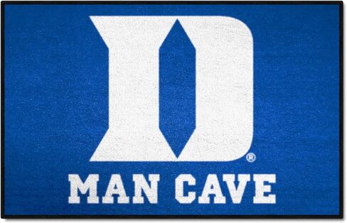 FANMATS 19577 NCAA -Duke Blue Devils Man Cave Starter Mat Accent Rug - 19in. x 30in. | Sports Fan Home Decor Rug and Tailgating Mat - "D" Logo in Saudi Arabia