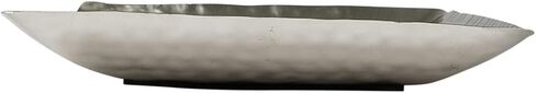 Creative Co-Op Aluminum Geometric Design, Antique Silver Finish Decorative Tray in Saudi Arabia