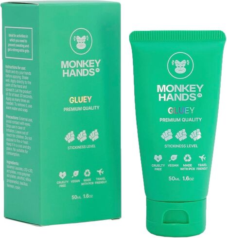 MonkeyHands Gel Grip Pole Dance, Calisthenics, Rings, Parkour, Gymnastics, Padel, Tennis and More - High Performance - Skin Friendly, Vegan in Saudi Arabia
