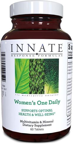 INNATE Response Formulas, Women’s One Daily, Multivitamin, Vegetarian, Non-GMO, 60 tablets (60 servings) in Kuwait