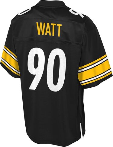 NFL PRO LINE Men's T.J. Watt Black Pittsburgh Steelers Team Player Jersey in Kuwait