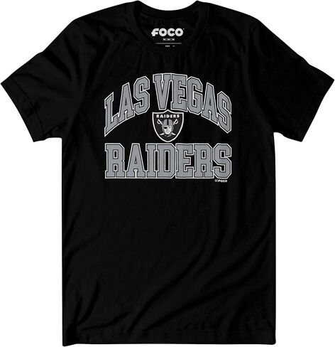 تي شيرت FOCO للرجال من NFL Team Arched Wordmark بأكمام قصيرة in Saudi Arabia