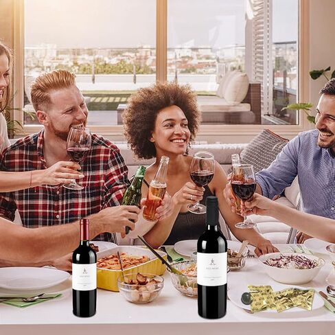 Wine Stoppers Set of 8, White Elephant Gifts Gag Gifts for Women Wine Gifts Wine Accessories Stocking Stuffers for Adults in Saudi Arabia