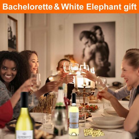 Wine Stoppers Set of 8, White Elephant Gifts Gag Gifts for Women Wine Gifts Wine Accessories Stocking Stuffers for Adults in Saudi Arabia