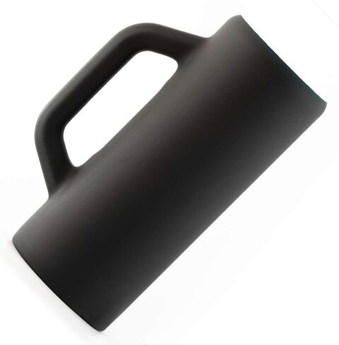 Grab & Go Handle Silicone Sleeve Cover Compatible with Hydro Flask, ThermoFlask, Takeya, Simple Modern & Other 40oz Insulated Water Bottles (Dark Grey, 40oz) in Saudi Arabia
