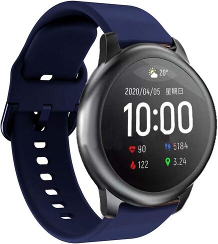 Senter band for Xiaomi Haylou solar LS05 band,22mm Soft Silicone Sport Replacement Strap band compatible with Xiaomi Haylou solar LS05 Smart Watch in Saudi Arabia