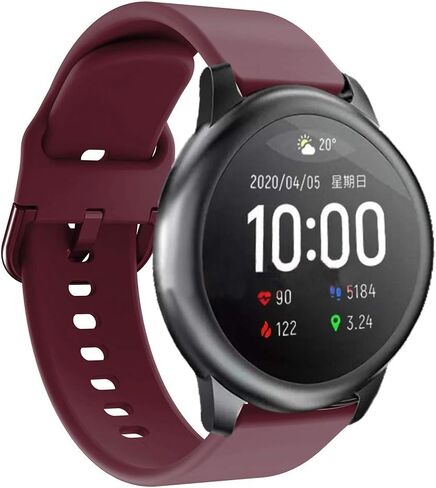 Senter band for Xiaomi Haylou solar LS05 band,22mm Soft Silicone Sport Replacement Strap band compatible with Xiaomi Haylou solar LS05 Smart Watch in Saudi Arabia