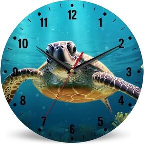 Clock for Bedroom,Black Cat Dog Wall Clock Battery Operated 10 Inch,Animals Round Clock Silent Non-Ticking Wall Decor for Farmhouse Office Home School Living Room Bedroom