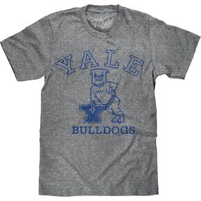 Tee Luv Men's Yale University Shirt - Handsome Dan Yale Bulldogs T-Shirt