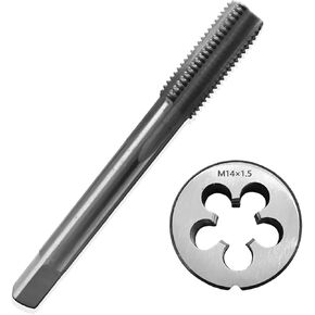 Thread Milling Taps Tool Tap Die Set M14 X 1.5mm Machine Thread Tap and Round Die Right Hand