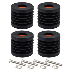3D Printer Accessories, Anti-Vibration Feet Pads Fit for Ender 3 Series/cr10/Ender 5/voron/prusa i3/Mega Vyper Kobra Series/P1P P1S 3D Printers, Anti-Slip Rubber Feet Pads, 4 PCS