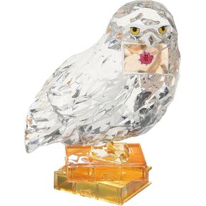 Enesco Facets The Wizarding World of Harry Potter Hedwig The Owl Figurine, 3.26 Inch, Multicolor