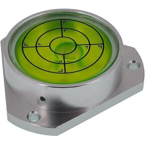XMLEI Triangle plate high precision universal level bubble small household level leveler level with mounting hole bubble (green)