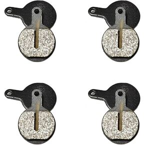 MTB Bike Bicycle Disc Brake Pads Semi-Metallic Cycling Brake Pads for Tektro Lyra (4 Pairs)