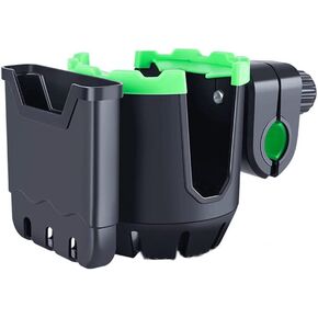 Bike Cup Holder, Zcargel Bike Cup Holder with Cell Phone Keys Holder - 2 in 1 Drink Cup Holder Phone Holder Universal Holder for Bicycles Motorcycles Scooters