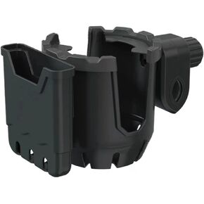 Bike Cup Holder, Zcargel Bike Cup Holder with Cell Phone Keys Holder - 2 in 1 Drink Cup Holder Phone Holder Universal Holder for Bicycles Motorcycles Scooters