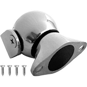 ISURE MARINE Door Stopper 316 Stainless Steel Door Stopper Magnet Door Holder Catch Installation for Yacht Boat Motorhome