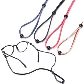 Eyeglass Straps,Adjustable Eyewear Retainers,Anti-slip Eyeglass Chains Lanyard Sport Sunglass Retainer Holder Strap