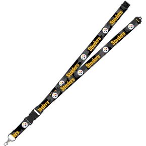 Rico Industries Pittsburgh Steelers NFL Break Away Safety Lanyard with Detachable Lobster Claw End