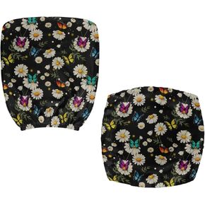 Southwestern Pattern Office Chair Cover Stretchable 2 Piece,Navajo Native American Tribal Computer Chair Backrest Cover and Seat Cushion Cover Elastic Desk Chair Cover
