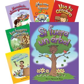 Teacher Created Materials - Early Childhood Concepts Collection (Spanish) -15 Book Set - Grades Prek-K