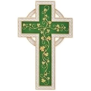 Giftware by Roman, Irish Collection, 8"H Irish Collection, WALL CROSS, INSPIRATIONAL, Home Décor, Holiday, Gift