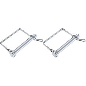 دبوس توصيل أمان مربع (9.5 × 70 مم)، قطعتان من دبوس قفل عمود من الفولاذ الكربوني مع الأذن - لبناء المنزل، والجرارات، والمقطورات، والشاحنات، والجزازات in Kuwait