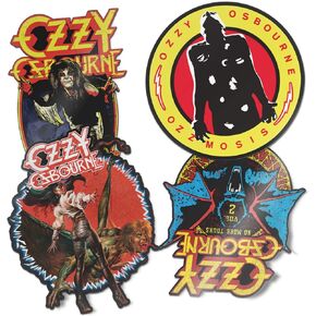 Desert Cactus Ozzy Osbourne Sticker Sheet Vinyl Decal Laptop Water Bottle Car Scrapbook (Type 2 V10)