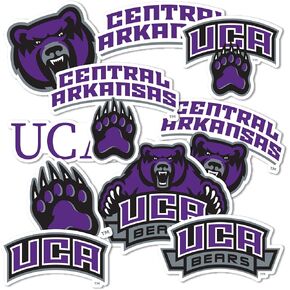 Desert Cactus University of Central Arkansas Sticker Bears Stickers Vinyl Decals Laptop Water Bottle Car Scrapbook T2 (Type 2)