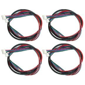 4PCS 2M 79 Inch Stepper Motor Cables Lead Wire HX2.54 4 Pin to 6 Pin 3D Printer Parts