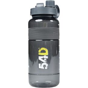 SPORTS WATER BOTTLE, Half Gallon Water Bottle with Time Marker, Motivational Water Bottle with Straw, for Fitness and Outdoor Activities