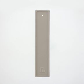 YUKARI Ceramic Incense Holder for Bamboo Stick Incense, Gray, Nippon Kodo Japanese Quality Incense Since 1575