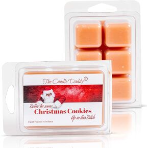 Funny Santa Better Be Christmas Cookies Up in This Bitch- Snickerdoodle Maximum Scented Wax Melts- 1 Pack- 2 oz- 6 Cubes