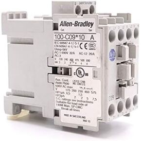 120VAC Din Rail Mounted Motor Contactor (100-C09D10)