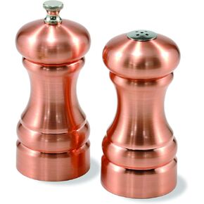 Olde Thompson Columbia Copper Pepper Mill & Salt Shaker Set