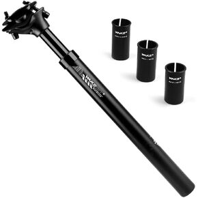 FOMTOR Bike Seatpost 27.2/28.6/30.9/31.6mm x 350mm Bicycle Seat Post Alumium Adjustable Seatposts for MTB BMX Mountain Bike Road Bikes